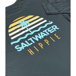 Saltwater Hippie Performance Rash Guard SPF50 size Small